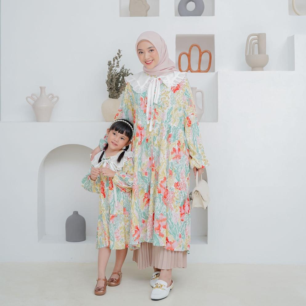 TERBARU ZUNAY TUNIK COUPLE MOM AND KIDS murah