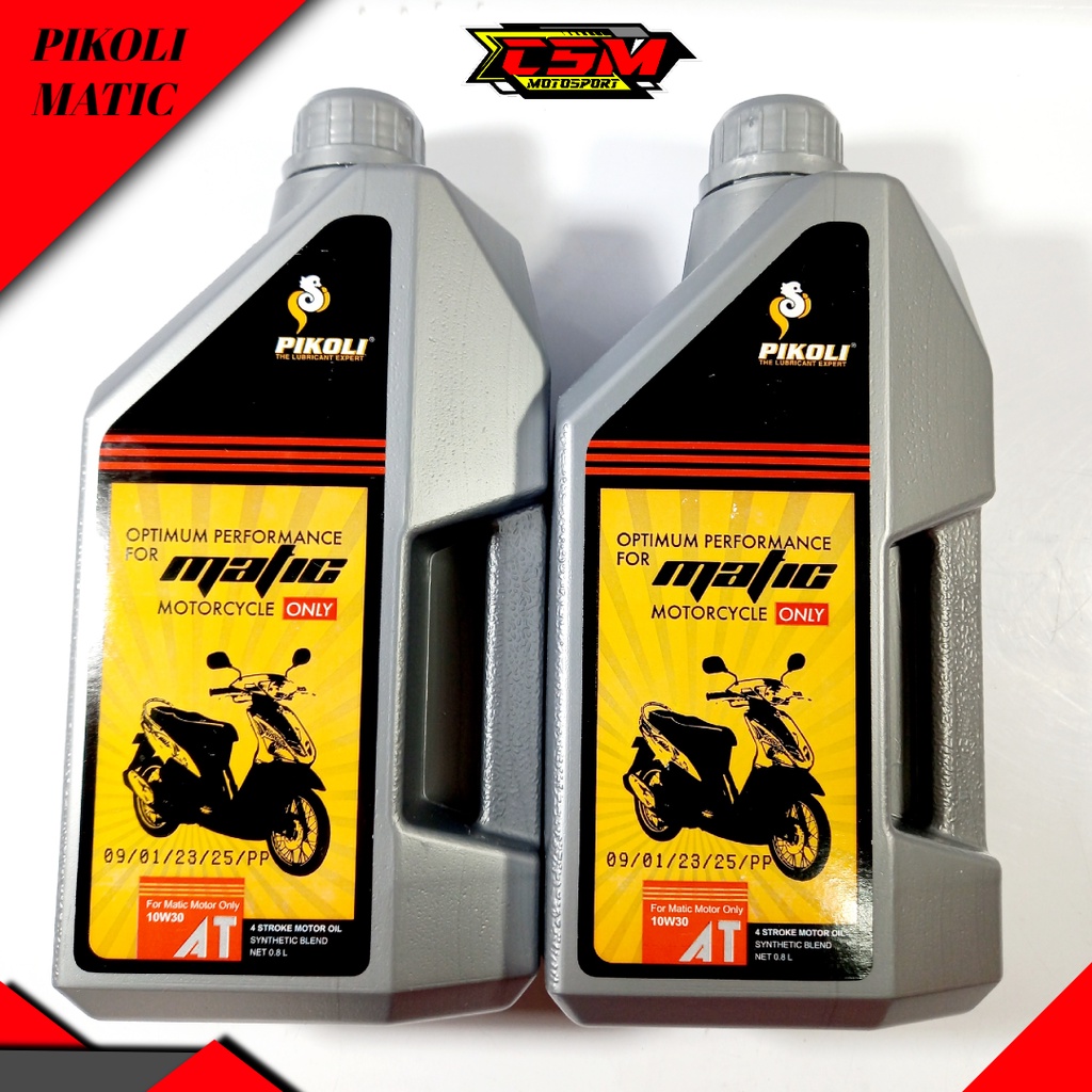 OLI PIKOLI MATIC JASO MB 800ML PIKOLI MATIK PIKOLI SCOOTER 0.8L SYNTHETIC BLEND