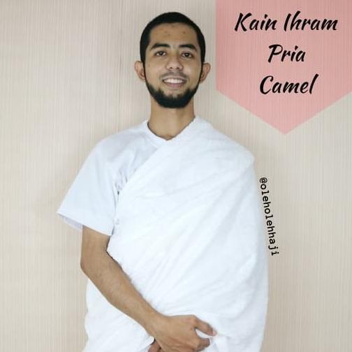 Camel Kain Ihram Baju Ihram Laki Laki Baju Ihram Haji Umroh Murah