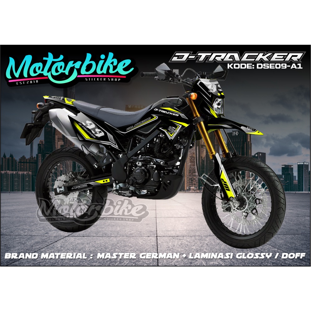 DECAL DTRACKER 150 - DECAL KLX 150 DTRACKER SE - STICKER KLX