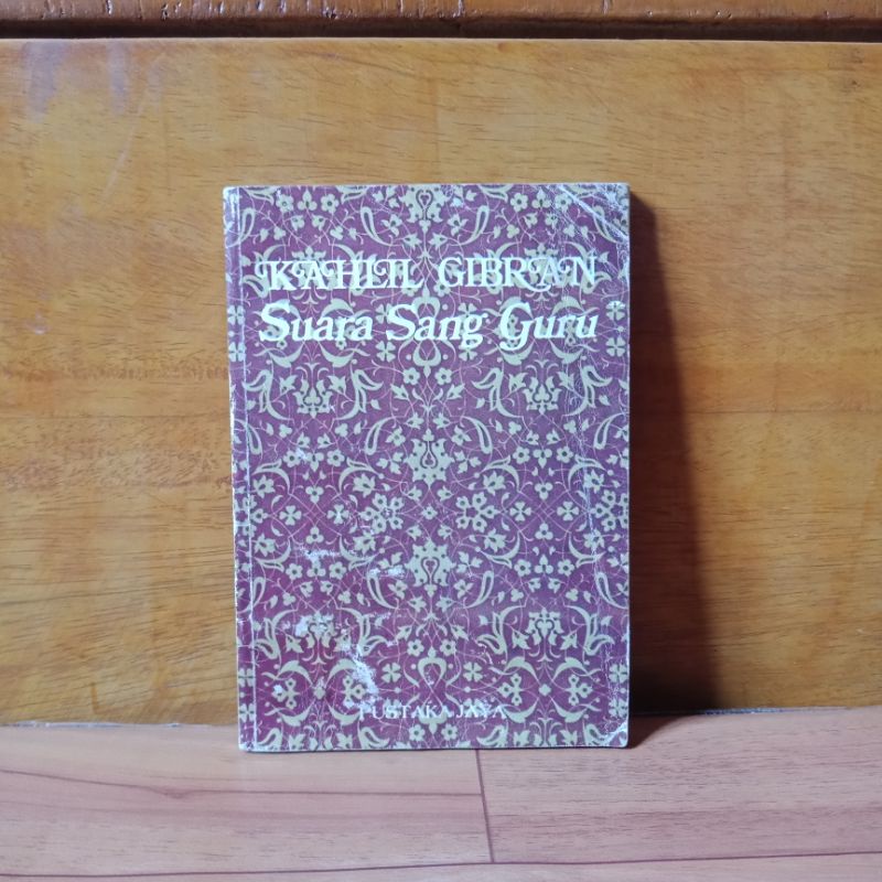 ORIGINAL NOVEL KAHLIL GIBRAN - SUARA SANG GURU