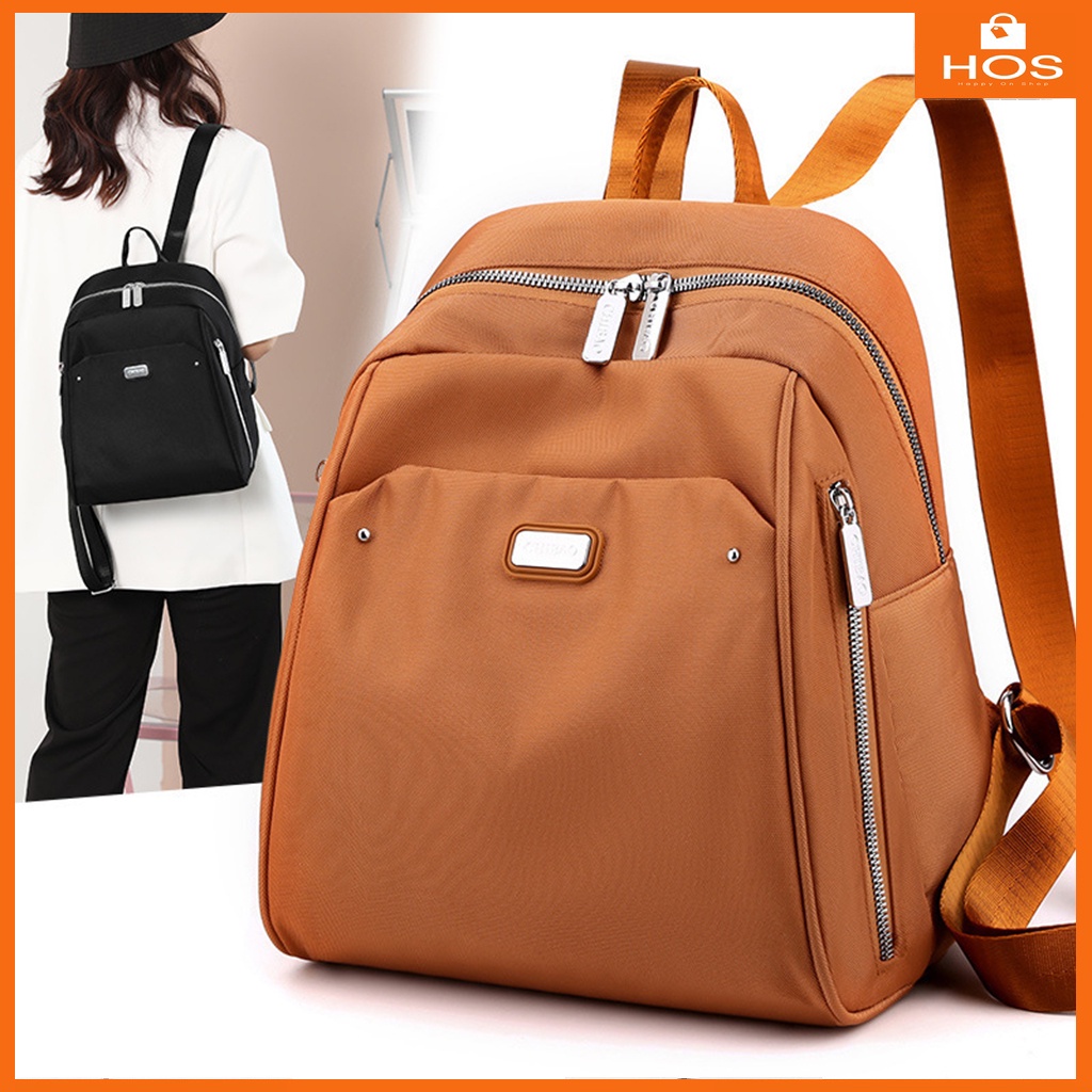 happyonshop - Tas ransel wanita CHIBAO 6539 tas ransel mini original nilon waterproof