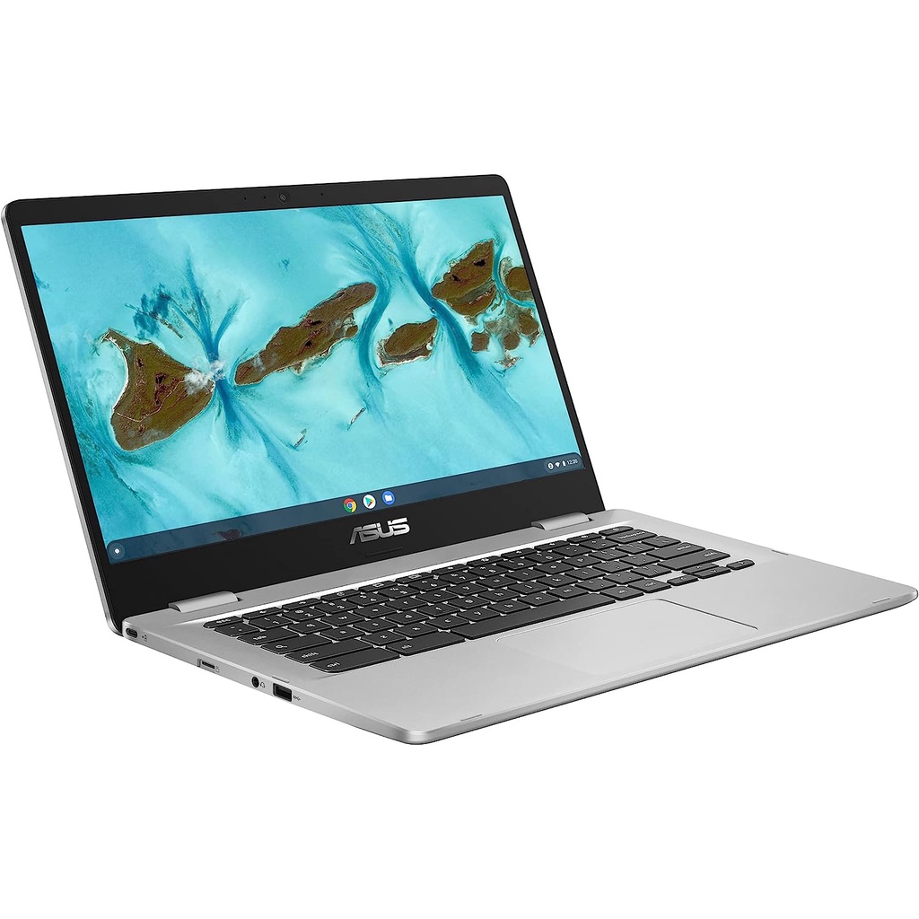 Laptop Murah Baru Asus CHROMEBOOK C424MA INTEL N4020 Ram 4GB 384GB 14&quot; FHD CHROME OS SILVER