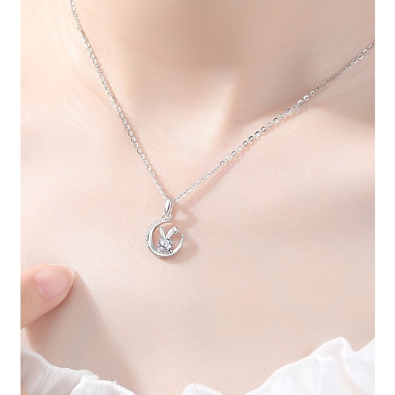 Kalung Titanium wanita-Kelinci Chinese style Suasana dan sederhana Fashion necklace Arctic Deer