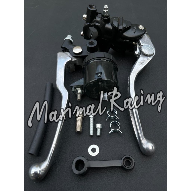 MASTER REM NISSIN 1 SET KIRIN KANAN + TABUNG MINYAK REM UNIVERSAL SEMUA MOTOR