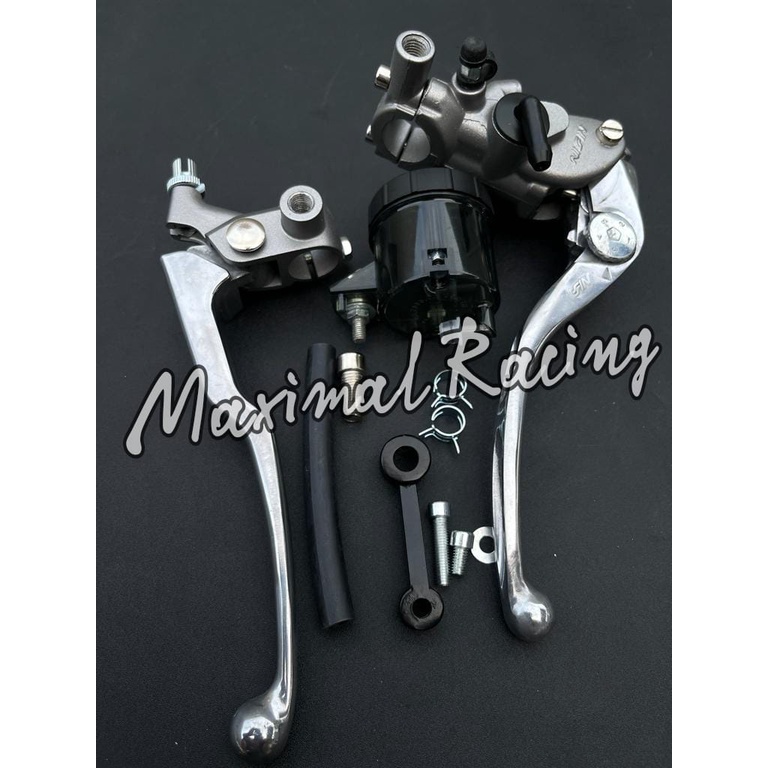 MASTER REM NISSIN 1 SET KIRIN KANAN + TABUNG MINYAK REM UNIVERSAL SEMUA MOTOR