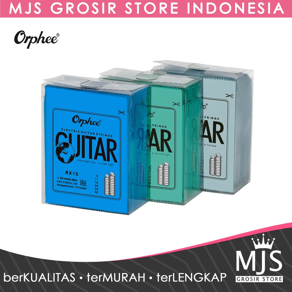 Senar Gitar Elektrik Orphee RX15 RX17 RX19