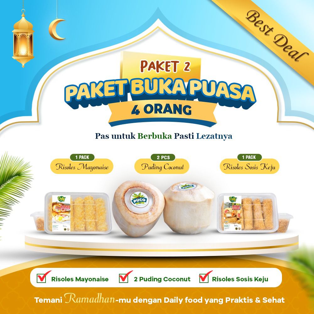 PAKET MAKANAN KELUARGA FROZEN FOOD DAILYFOOD PAKET BUKA PUASA