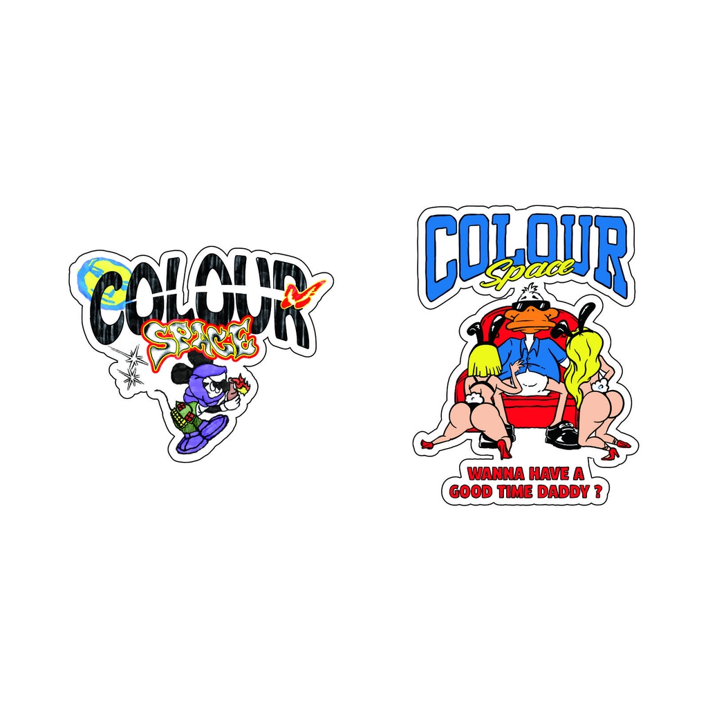 Colourspace Accessories Sticker Pack ACC 004 7pcs