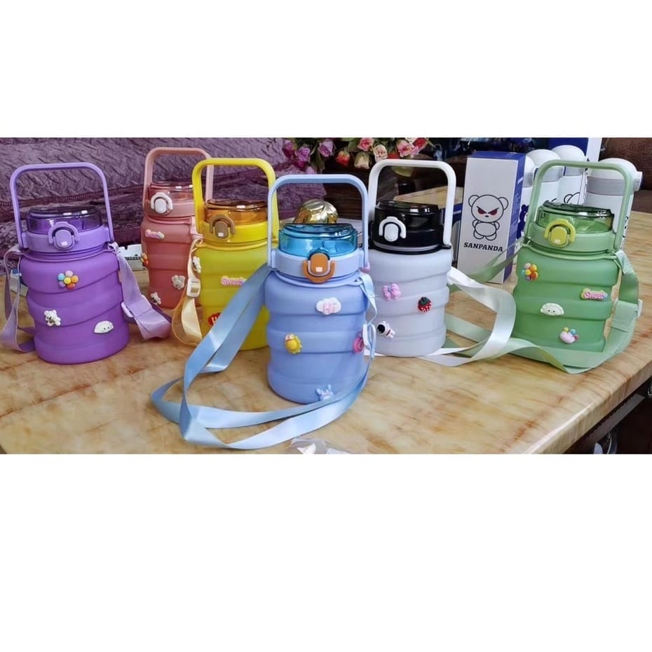 Botol minum anak dewasa / botol minum model spiral mt-2244