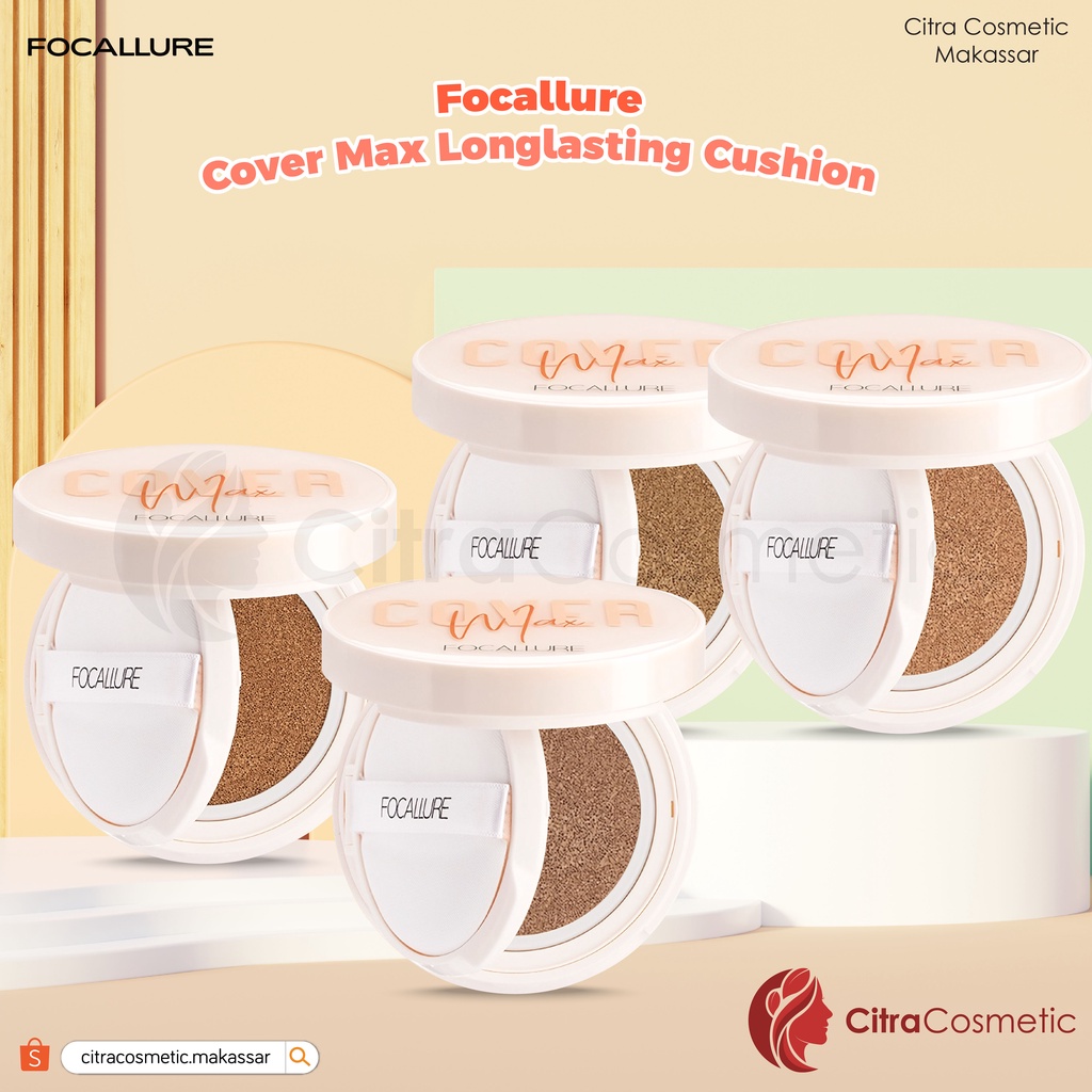 Focallure Covermax Longlasting Cushion Foundation Series