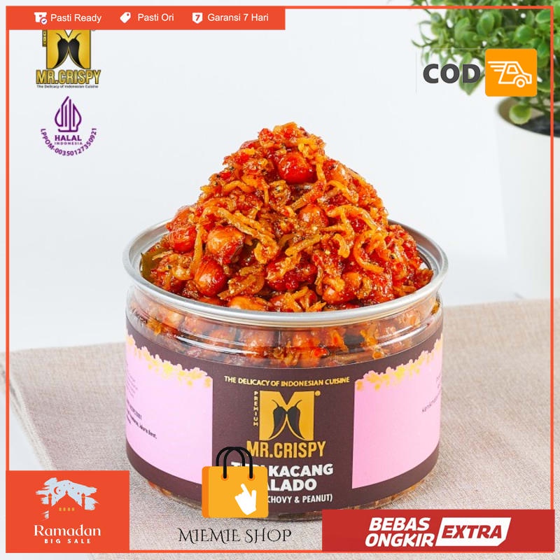 

Teri Kacang Balado/Teri Medan Mr.Crispy