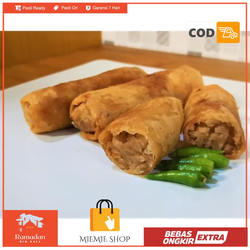 

Lumpia Bengkoang Ebi namsen / kue tradisional / gorengan / jajan pasar