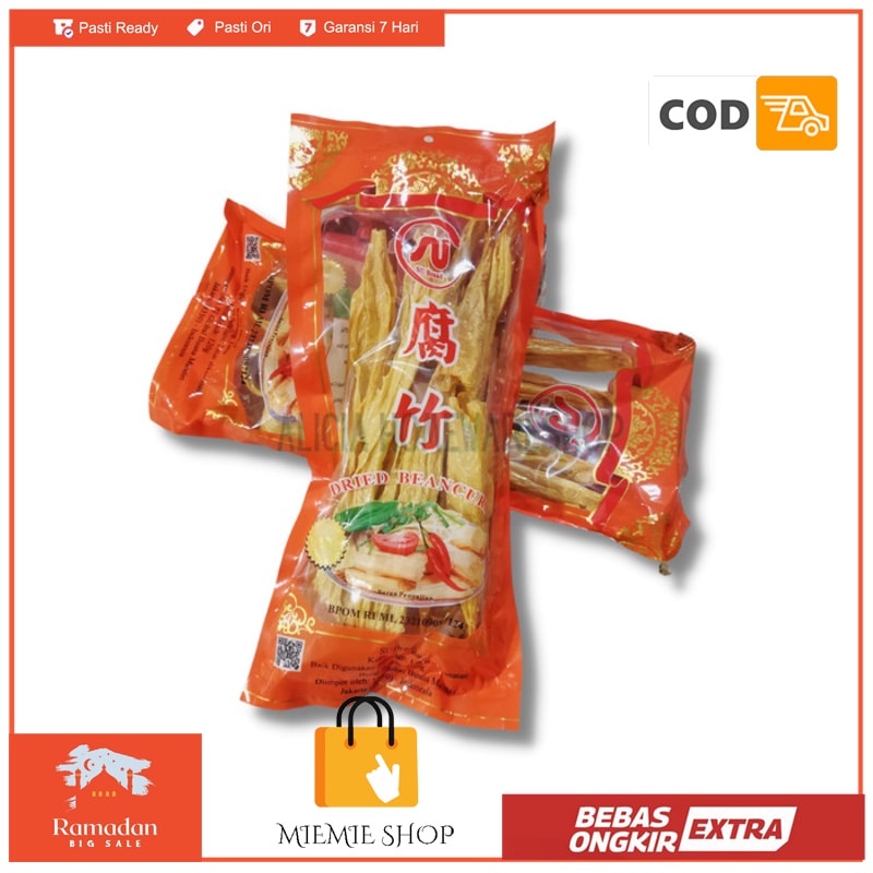 

Kembang Tahu Kering / Yuba / Fucuk / Dry Tofu Skin Stick