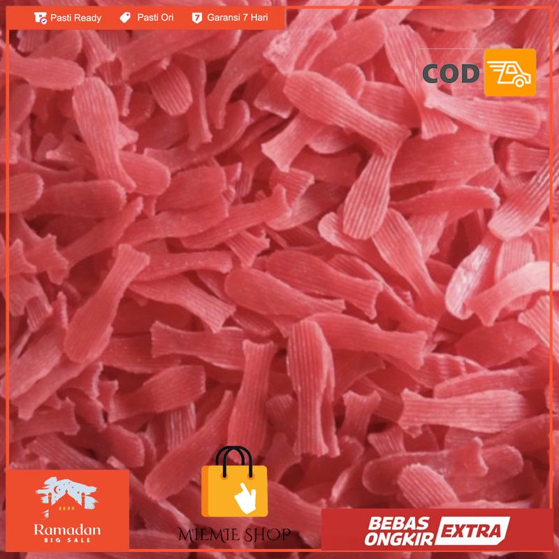 

Kerupuk Merah Ikan Barakuda 500gr - 250gr