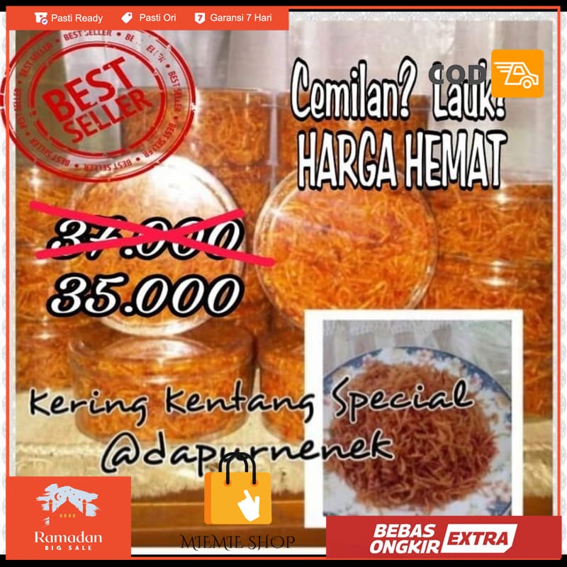 

Kering Kentang Special - Extra Pedas