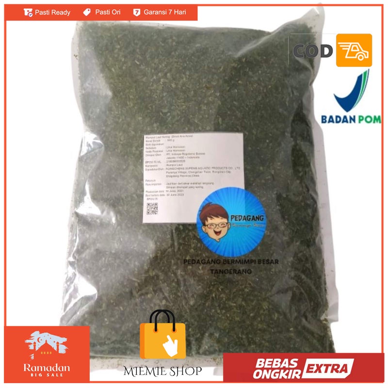 

Aonori 500gr / Rumput Laut Bubuk / Seaweed Flakes Ao Nori 500 gram