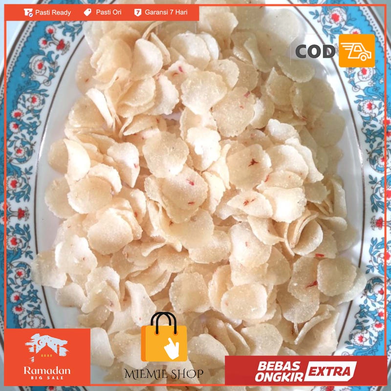 

KERUPUK SINGKONG PEDAS MENTAH