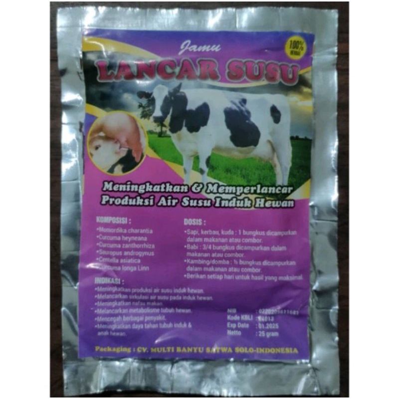 JAMU LANCAR SUSU SAPI memperlancar Air susu sapi susu kambing susu kerbau Air susu babi Air susu dom