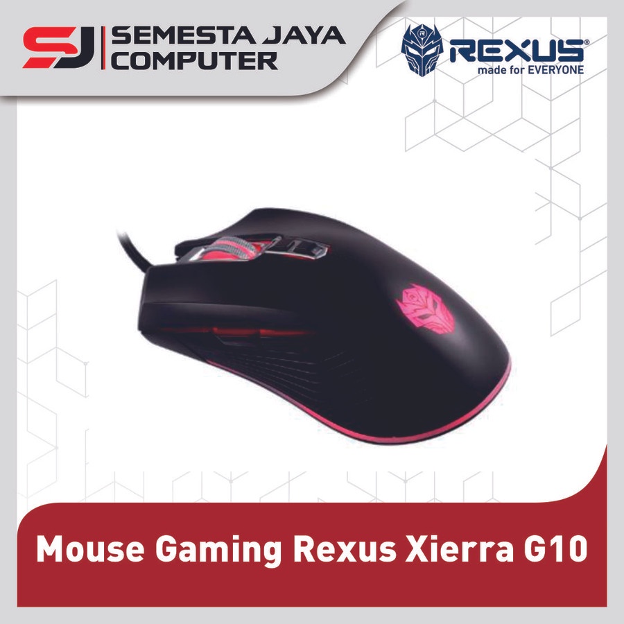 Mouse Gaming Rexus Xierra G10 Wired USB