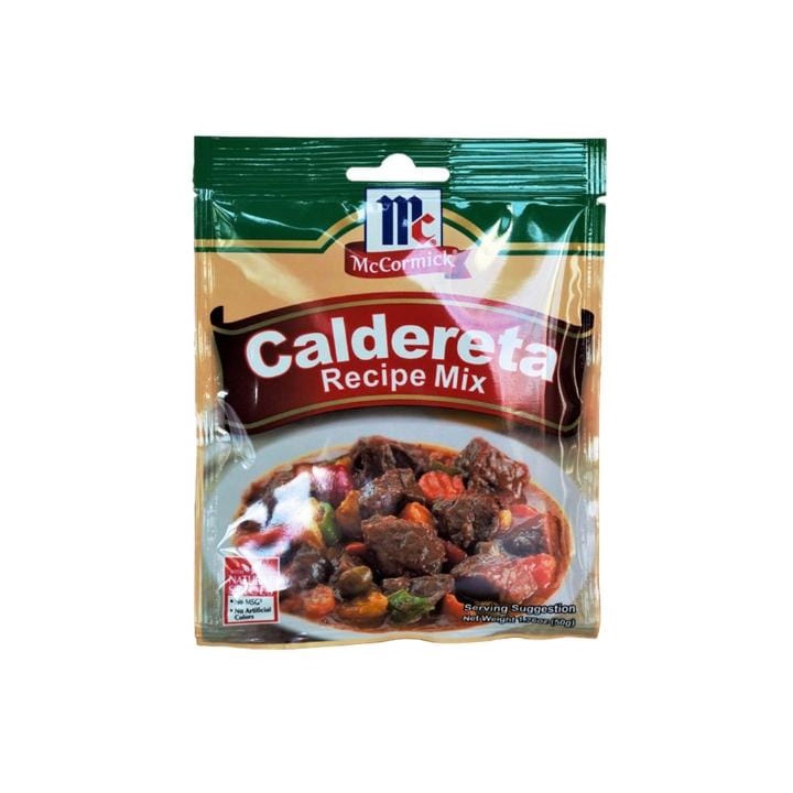 

MCCORMICK CALDERETA RECIPE MIX/MUSHROOM GRAVY/ADOBO CLASSIC/MENUDO/CURRY