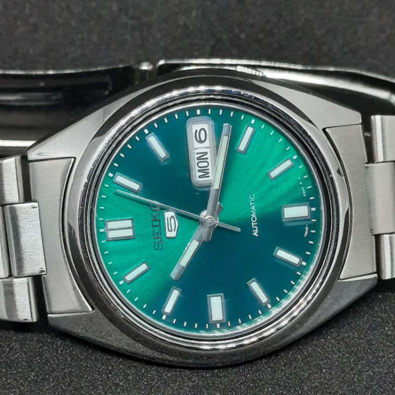Seiko 5 Automatic SNX447K Jade Green Dial SNX447 SNX477 Rare Langka spt SNXA05 SNK543 SNK665 SNXA09 