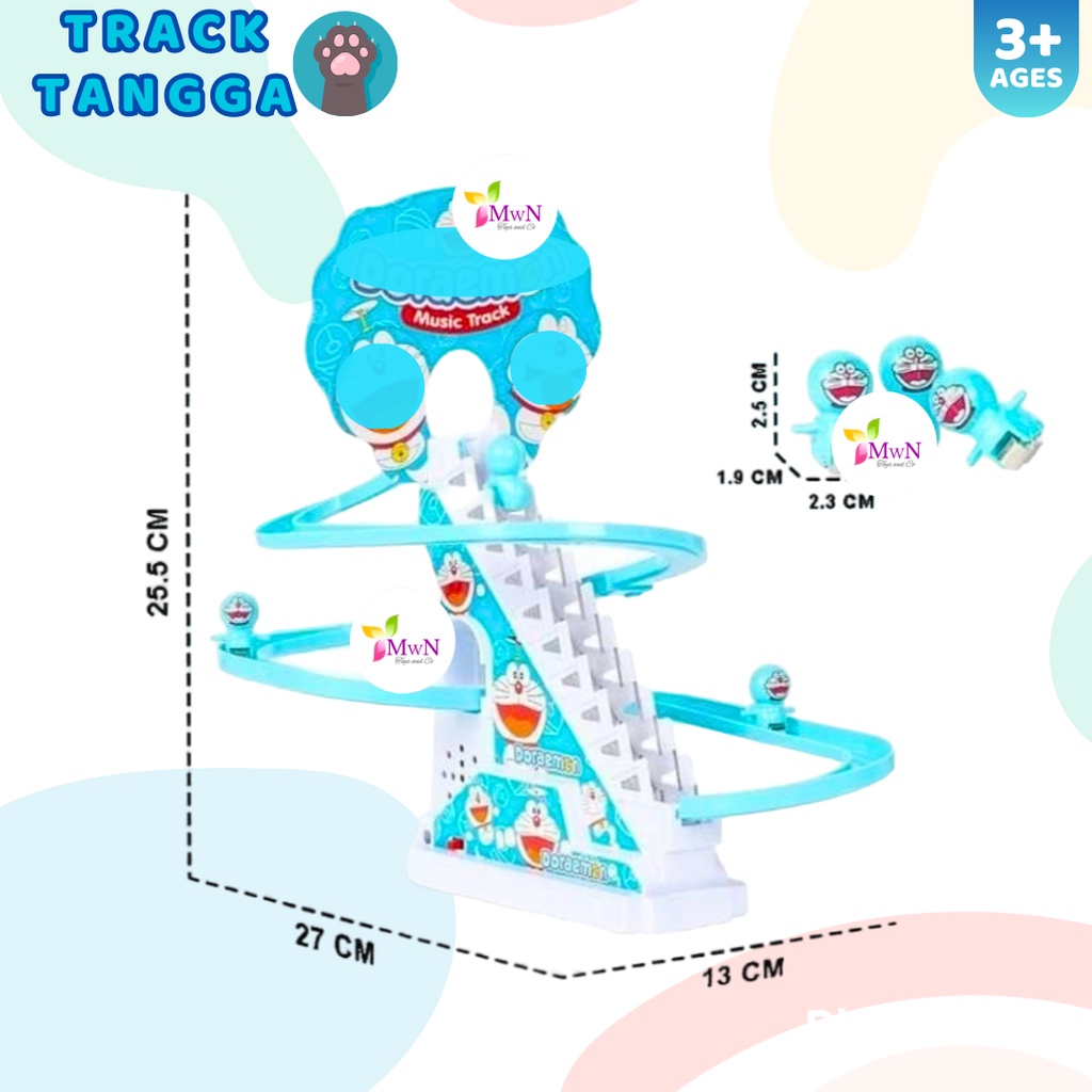 MWN MAINAN TRACK SELUNCURAN TANGGA DORAEMON No.668-8