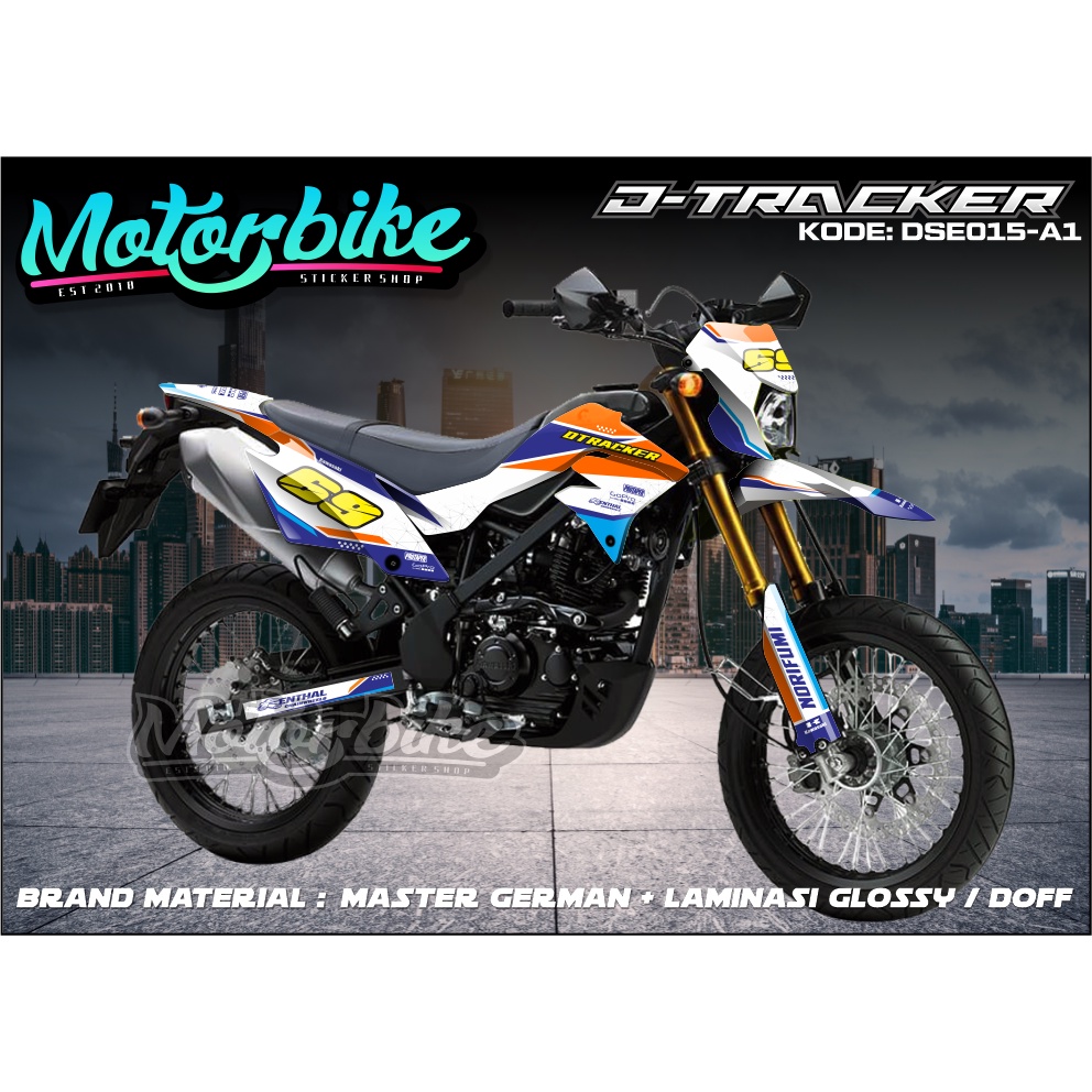 DECAL DTRACKER / DECAL KLX 150 SE / DECAL DTRACKER NEW