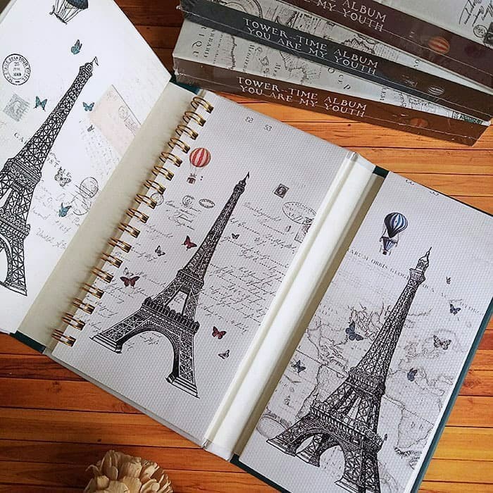 

Terlaris Nbook Notebook / Agenda / Buku Tulis / Memo / Lipat 3 Hard Cover - Eiffel