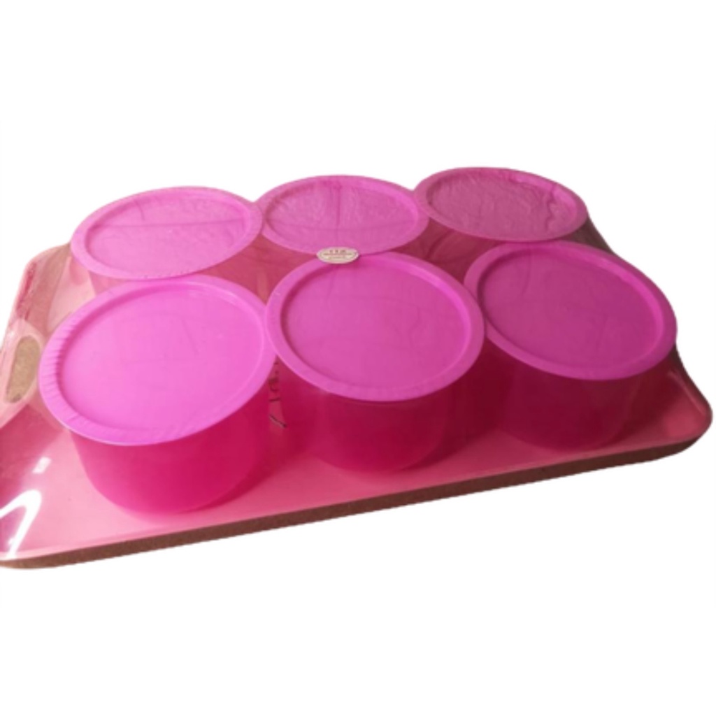 DM - Toples + Nampan Baki Set 7in1 Odate Isi 7 Set Lebaran Plastik BPA Free Food Grade