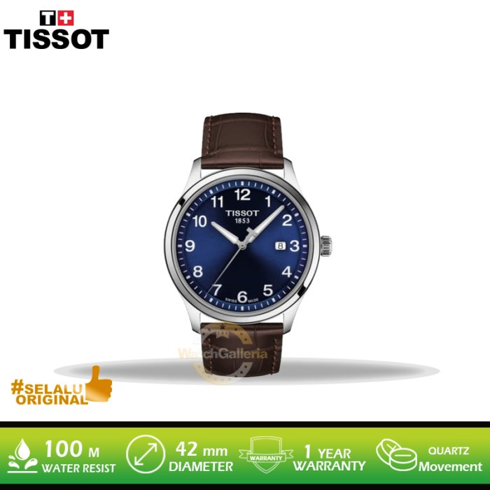 JAM TANGAN TISSOT GENT XL CLASSIC T116.410.16.047.00 ORIGINAL