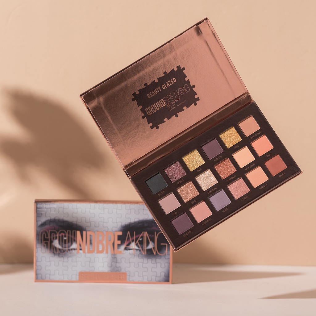 Beauty Glazed Eyeshadow Ground Breaking Eyeshadow 18 Color Beauty Glazed Eyeshadow Pallete Beauty Glazed Eyeshadow Palette Beauty Glazed Eye Shadow Beauty Glazed Eyeshadow Palet Beauty Glazed