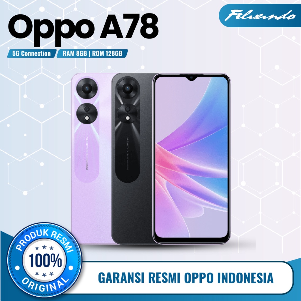 OPPO A78 5G 8/128 GB RAM 8 ROM 128 8GB 128GB HP Smartphone Android