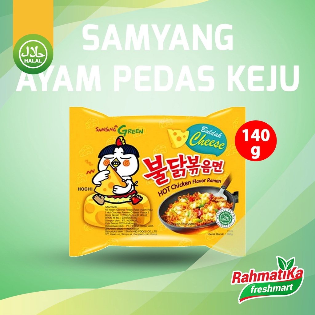 Samyang Green Hot Chicken Ramen Cheese 140 g