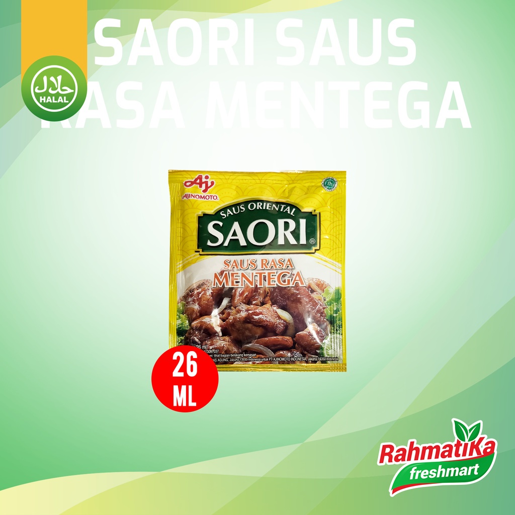 Saori Saus Rasa Mentega 26 ml