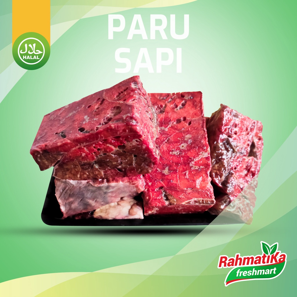 Daging Paru Sapi / Beef Lung 500 gram