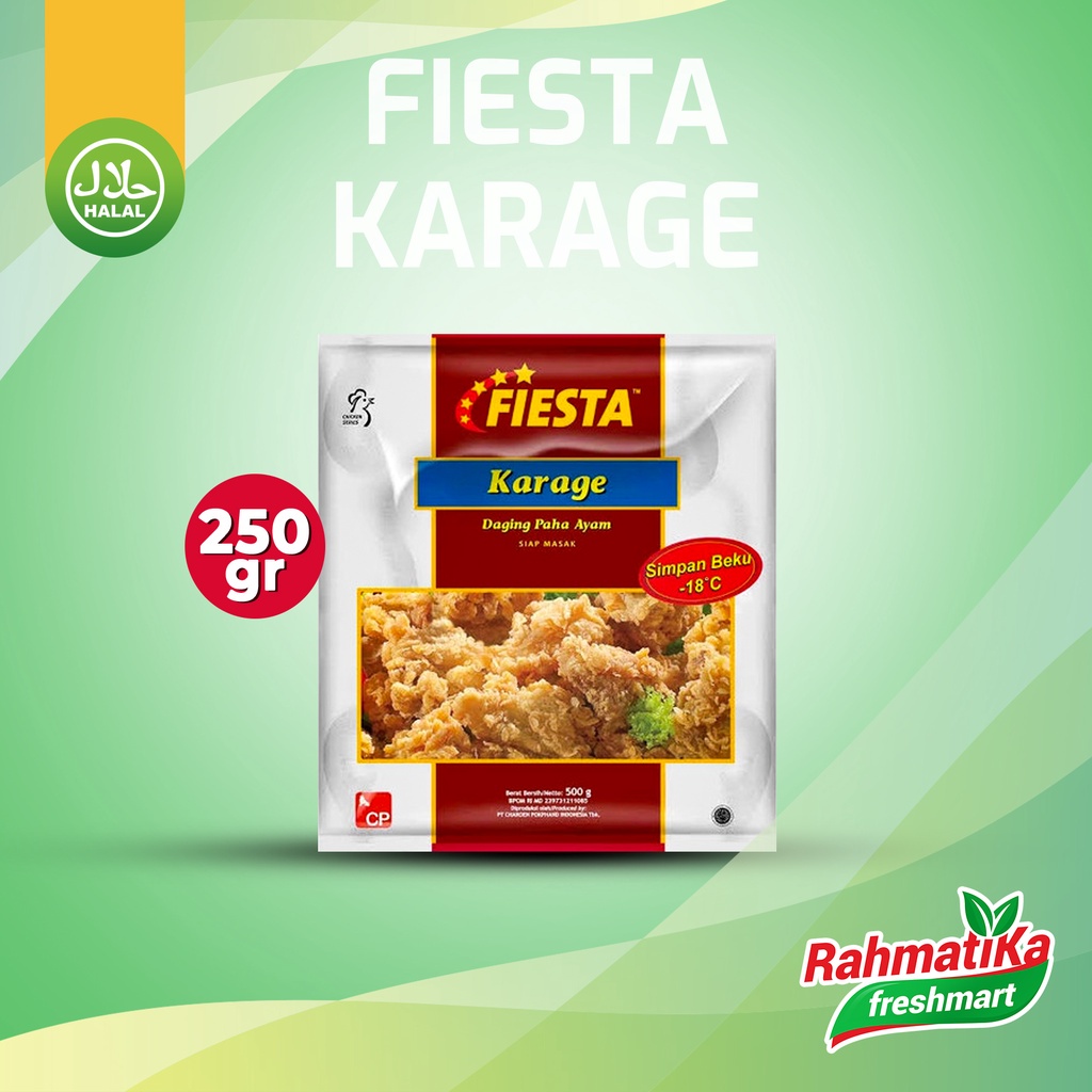 Fiesta Chicken Karage / Daging Paha Ayam Fiesta 250 gram