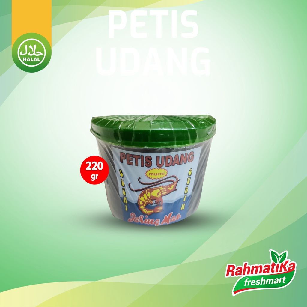 Petis Udang Jaring Mas 220 gram