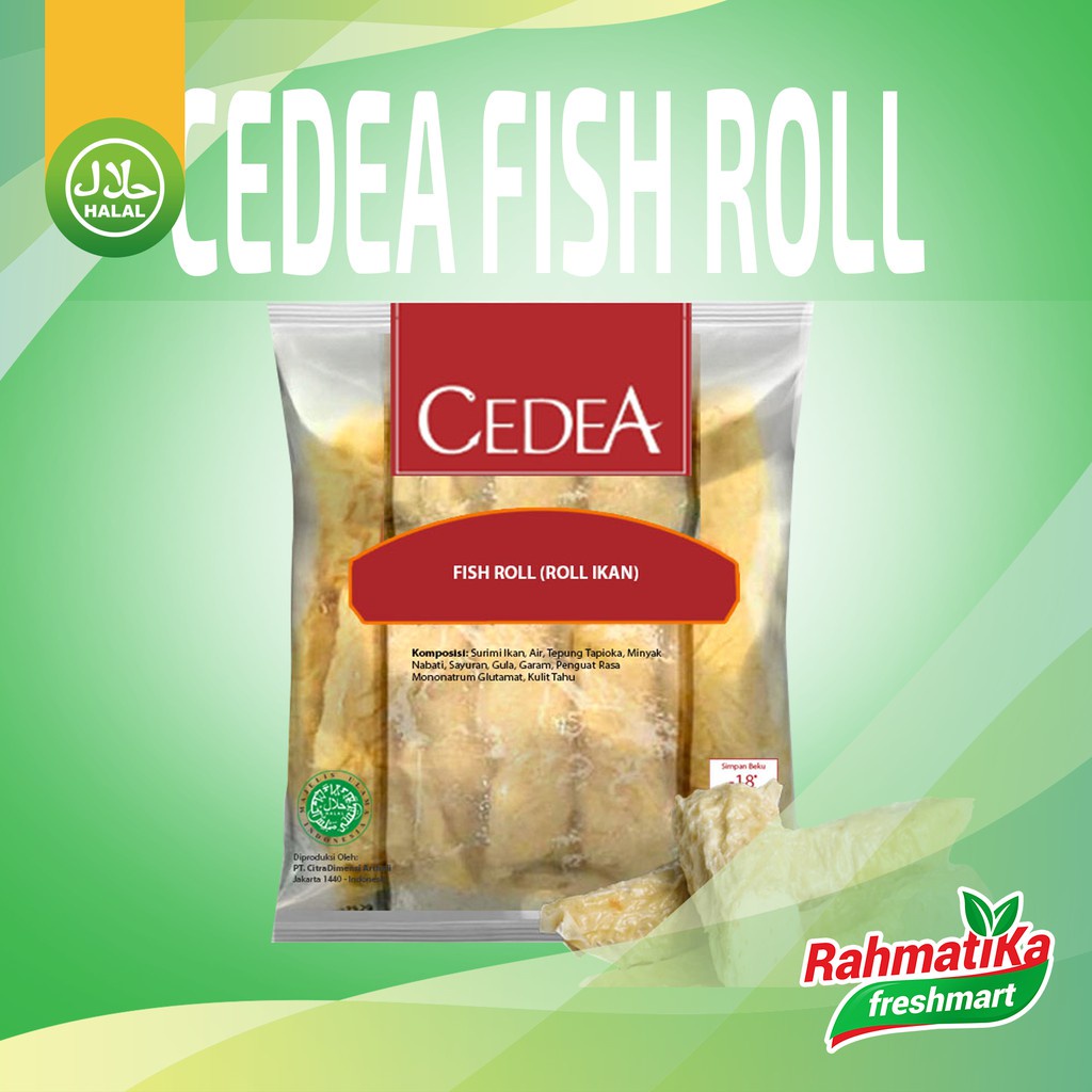 Cedea Fish Roll / Roll Ikan Cedea 250 gram (Frozen Food)