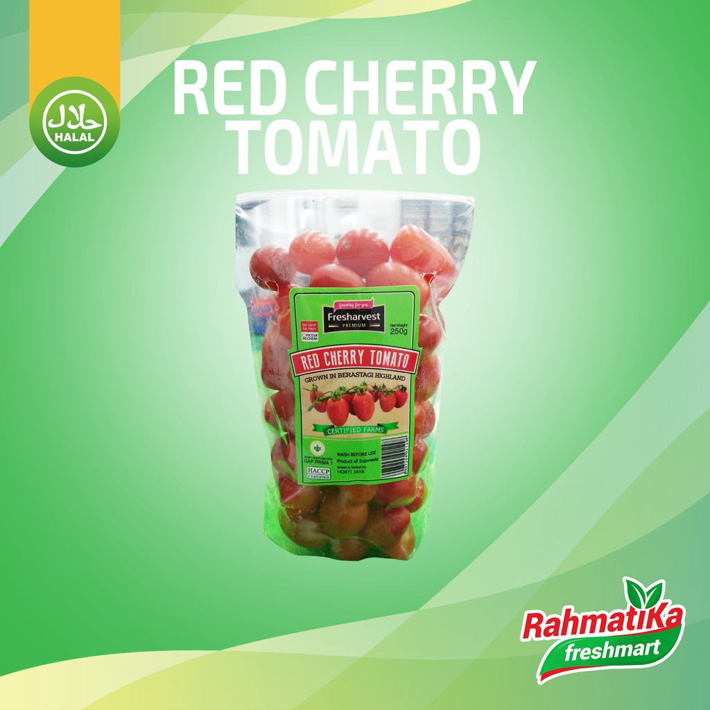 Tomat Cerry Merah / Red Cherry Tomato 250 gram (Buah / Sayur Segar)