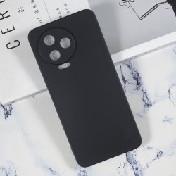 (SLIM) Softcase Black Bumper ULTRA INFINIX NOTE 12 2023 HOT 30i Soft Case Silicone Casing Cover Galaxy Hitam Gelap Matte Doff Tipis Bagus/ Karet Body Armor Premium/ Kondom Anti Glare Protecth Camera Protection Kamera Ori Original 4G 5G Note12 NFC 30 i