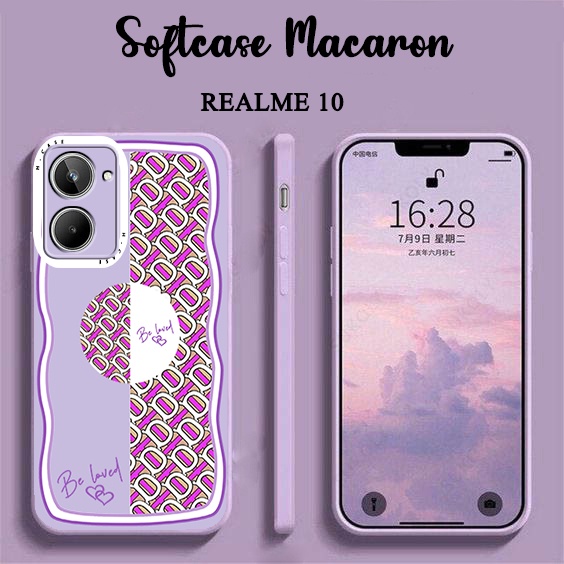 Softcase Macaron Motif For Realme 10 Realme 10 Pro Realme 10 Pro+ [UV17] Case Kamera Protek Realme 1