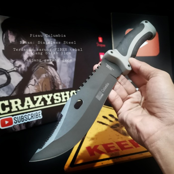 Pisau Sangkur Columbia 1848A / Survival Kit / Survival