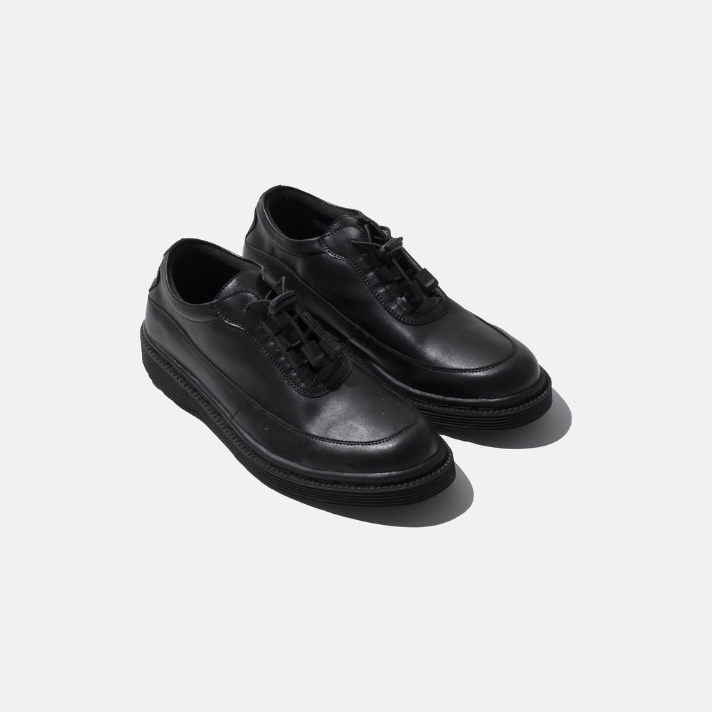 LALAKI FOOTWEAR Sepatu Formal Oxford Pria ALBA MEN Black