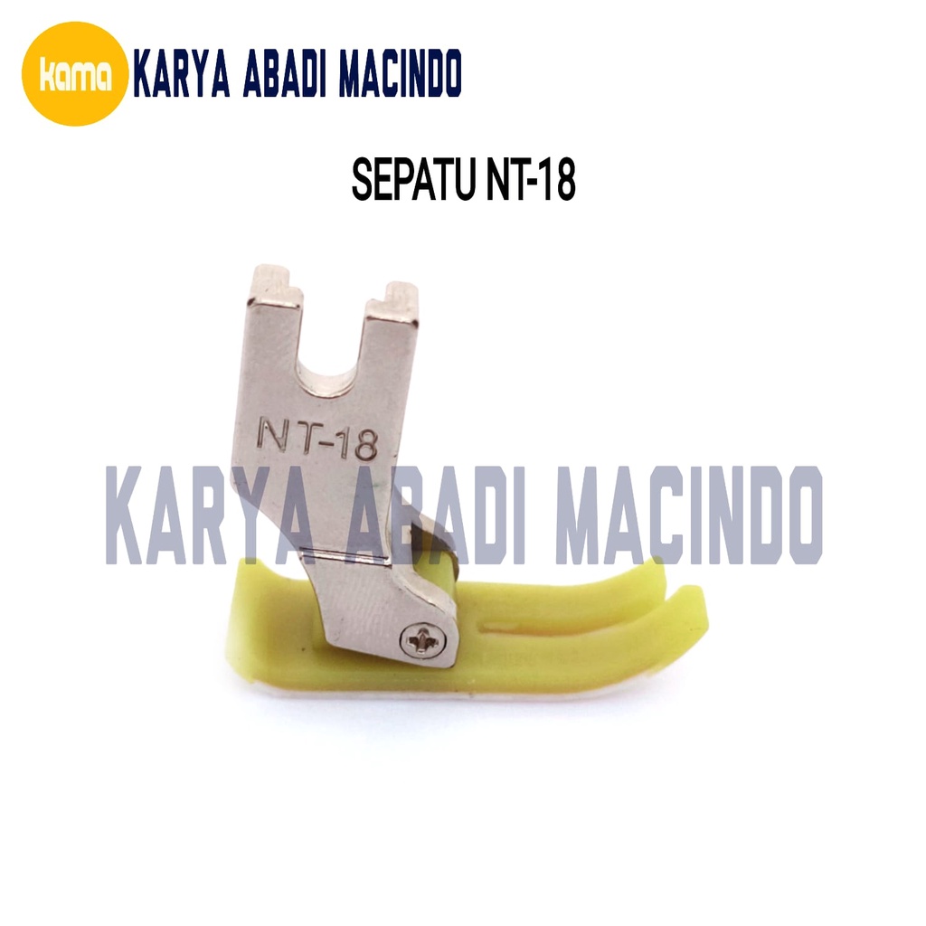 SEPATU TEFLON MESIN JAHIT SINGLE NEEDLE (JARUM SATU) NT-18 T35 T363 TCR 1/16N TCL 1/16N TCR 1/16E TC