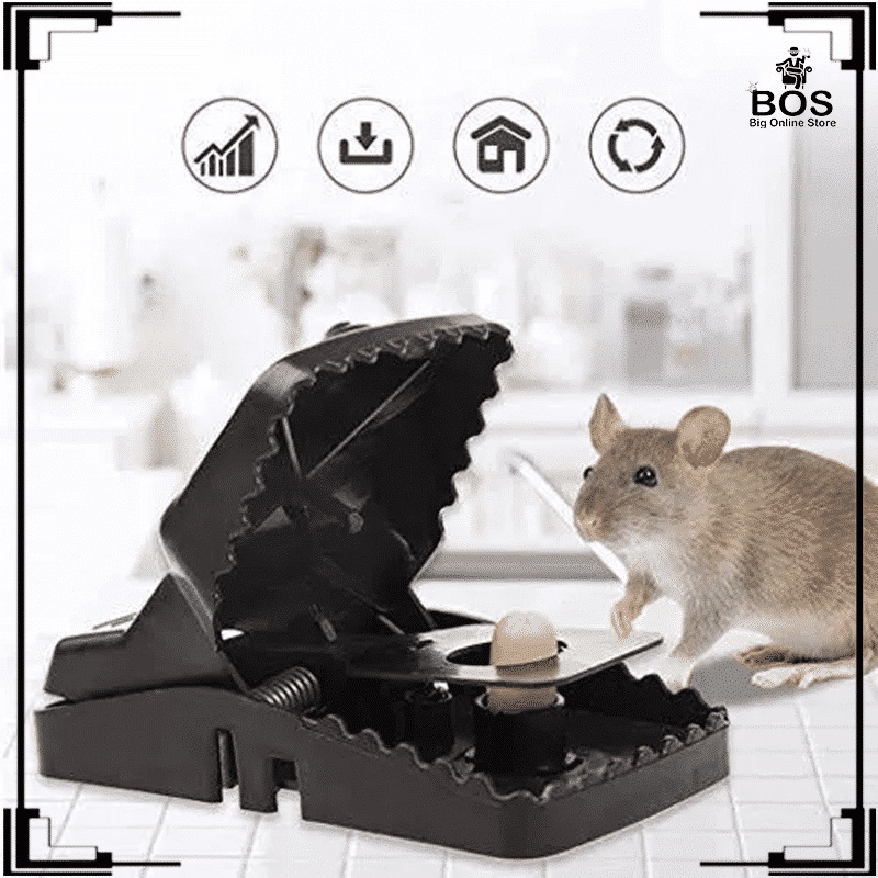 ALAT JEPIT PERANGKAP JEBAKAN TIKUS / JEPRETAN BAHAN PLASTIK TEBAL