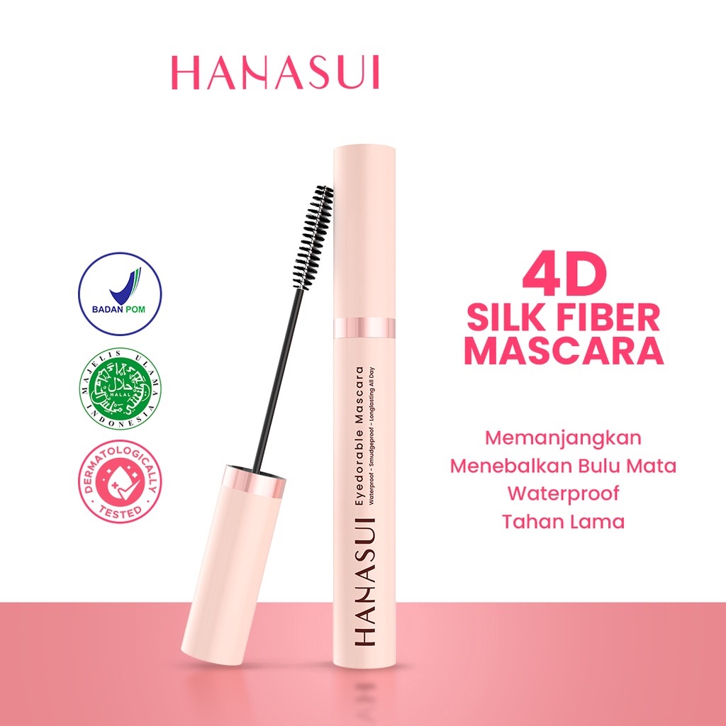 Hanasui Eyedorable Mascara 8ml | Maskara Volume