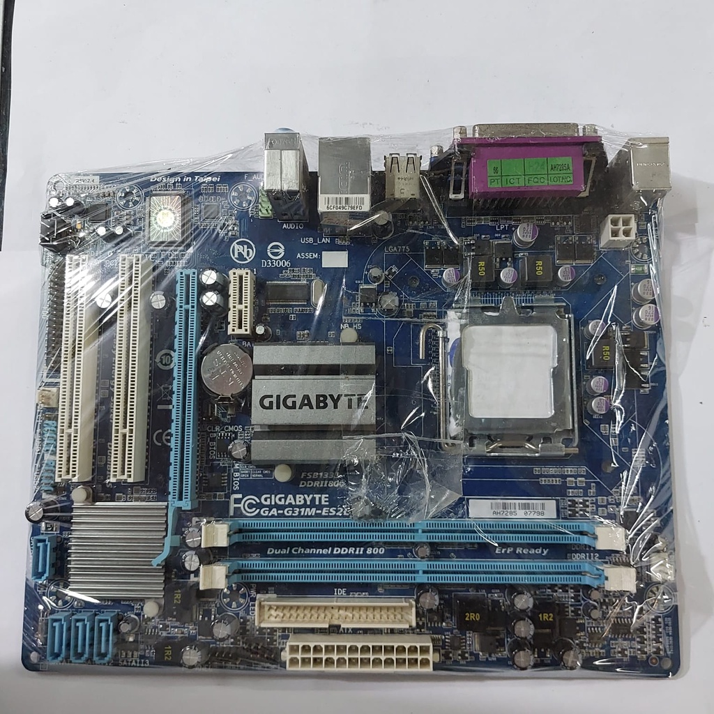 mainboard intel G31 Gigabyte GA-G31M-ES2L