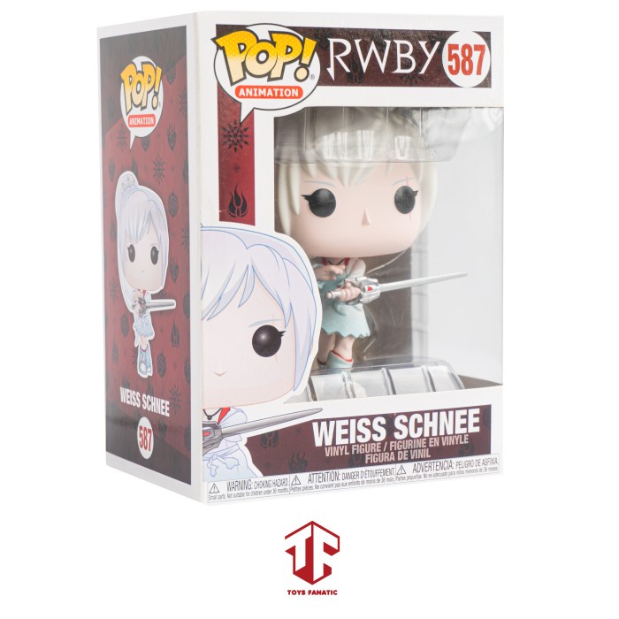 Diskon Spesial Funko Pop Animation Rwby - Weiss Schnee #587 Terlaris