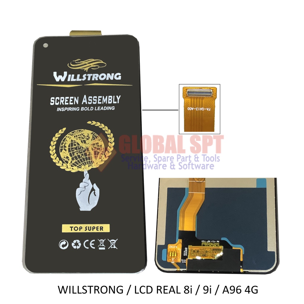 WILLSTRONG / LCD TOUCHSCREEN REALME 8I / 9I / A96 4G / NARZO 50